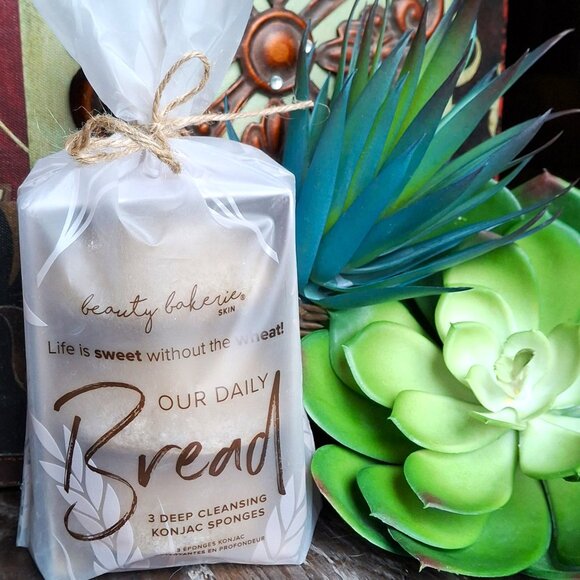 Beauty Bakerie Our Daily Bread Konjac Deep Cleansing Facial Sponges, Set of 3 - Picture 8 of 8